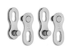 KMC Missing Link 10 Speed Silver Connector - Twin Pack