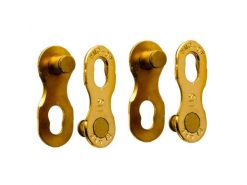 KMC Missing Link 11 Speed Connector - Ti-N Gold - Twin Pack