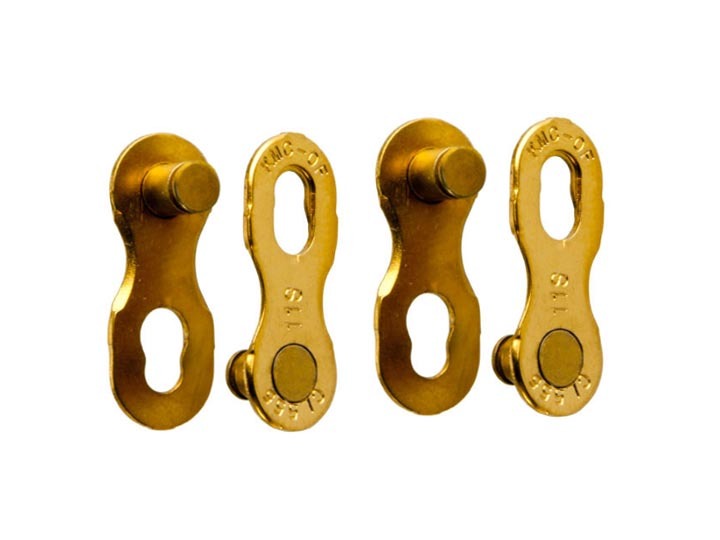 KMC Missing Link 11 Speed Connector - Ti-N Gold - Twin Pack 3 KMC Missing Link 11 Speed Connector - Ti-N Gold - Twin Pack