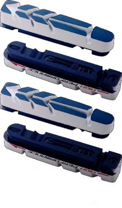 BBB UltraStop Brake Cartridge 4-in-1 (2 Pairs) - Blue