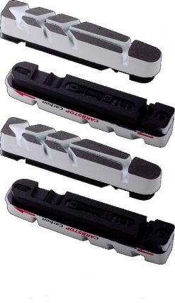 BBB CarbStop Cartridge 4-in-1 (2 Pairs) - Grey