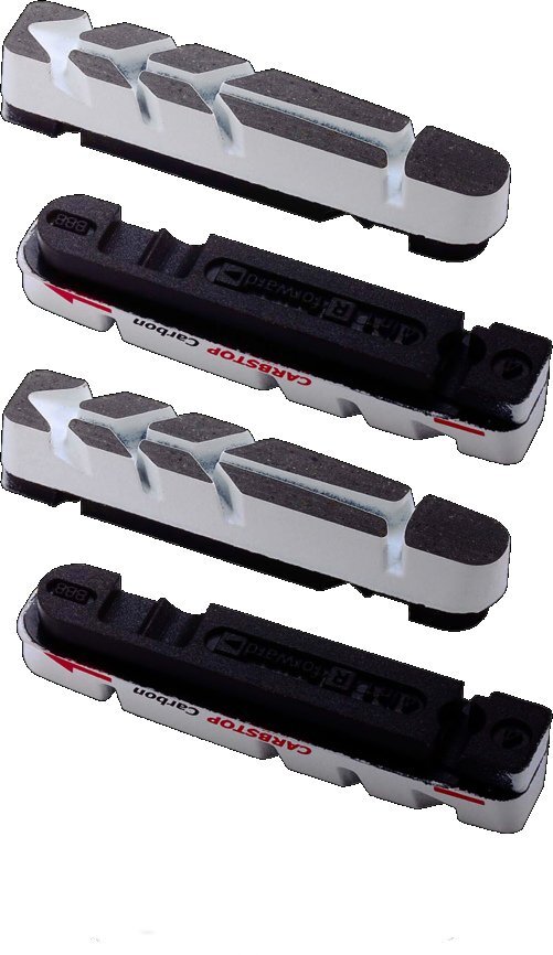 BBB CarbStop Cartridge 4-in-1 (2 Pairs) - Grey 3 BBB CarbStop Cartridge 4-in-1 (2 Pairs) - Grey