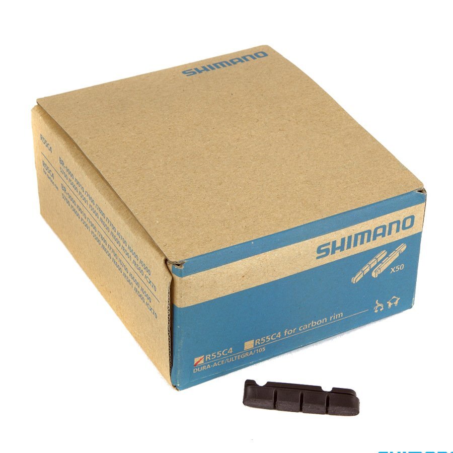 Shimano Dura Ace BR-9000 Alloy Rims Brake Pad Inserts (50 Pairs) 3 Shimano Dura Ace BR-9000 Alloy Rims Brake Pad Inserts (50 Pairs)